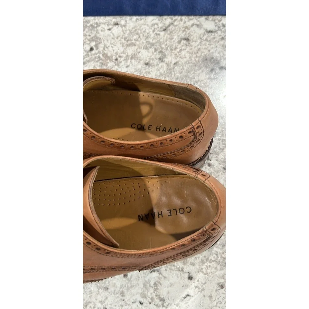 Men's 10.5 Cole Haan Brown Dress Shoes